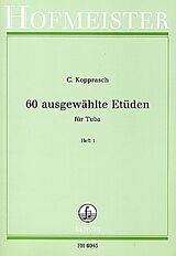 C. Kopprasch Notenblätter 60 ausgewählte Etüden Band 1 (Nr.1-30)
