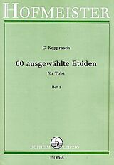 C. Kopprasch Notenblätter 60 ausgewählte Etüden Band 2