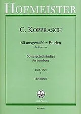 C. Kopprasch Notenblätter 60 ausgewählte Etüden Band 1