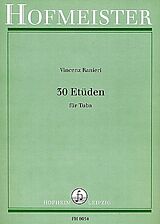Vincenzo Ranieri Notenblätter 30 Etüden für Tuba