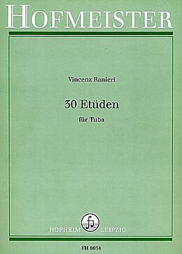 Vincenzo Ranieri Notenblätter 30 Etüden für Tuba