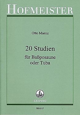 Otto Mänz Notenblätter 20 Studien
