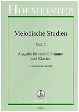  Notenblätter Melodische Studien Band 2