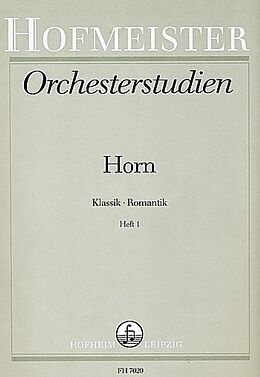  Notenblätter Orchesterstudien für Horn Band 1