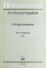 Peter Iljitsch Tschaikowsky Notenblätter Orchesterstudien Band 2