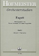  Notenblätter Orchesterstudien für Fagott Band 2