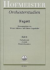  Notenblätter Orchesterstudien für Fagott Band 8