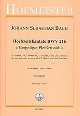 Johann Sebastian Bach Notenblätter Vergnügte Pleissenstadt BWV216