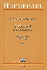 Karl Ditters von Dittersdorf Notenblätter Konzert D-Dur für Kontrabass