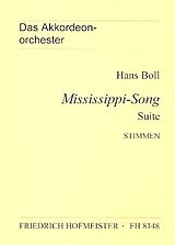 Hans Boll Notenblätter Mississippi-Song für