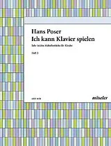 Hans Poser Notenblätter Ich kann Klavier spielen Band 3