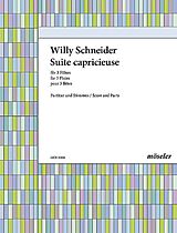 Willy Schneider Notenblätter Suite capricieuse