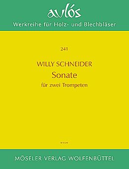 Willy Schneider Notenblätter Schneider, Willy, Sonate 241