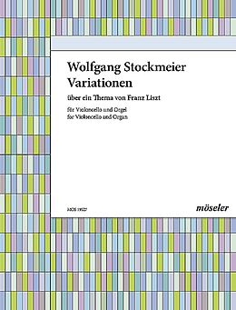 Volker Rülke Notenblätter Variationen über ein Thema von Franz Liszt