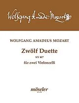 Wolfgang Amadeus Mozart Notenblätter 12 Duette