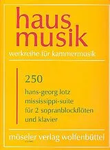 Hans-Georg Lotz Notenblätter Mississippi-Suite
