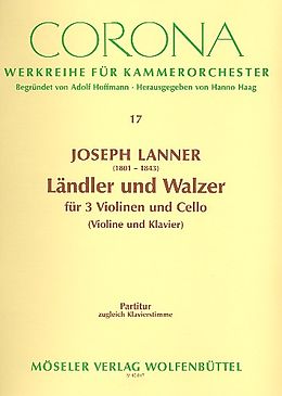 Joseph Franz Karl Lanner Notenblätter Ländler und Walzer