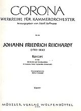 Johann Friedrich Reichardt Notenblätter Konzert D-Dur