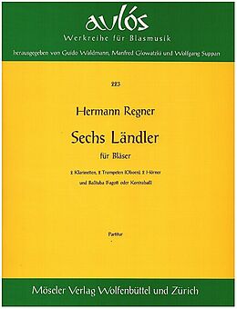 Hermann Regner Notenblätter 6 Ländler