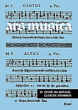  Notenblätter Chor im Anfang leichte Chorsätze
