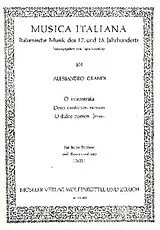 Alessandro Grandi Notenblätter 3 Solomotetten