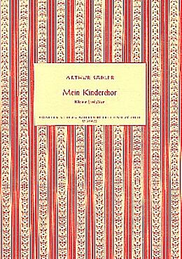 Arthur Saedler Notenblätter Mein Kinderchor 25 volkslied