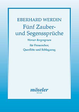 Eberhard Werdin Notenblätter 5 Zauber- und Segenssprüche