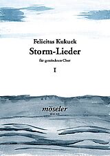 Felicitas Kukuck Notenblätter Storm-Lieder Band 1