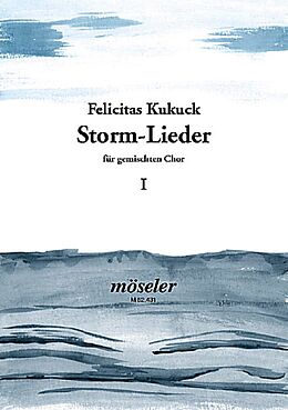 Felicitas Kukuck Notenblätter Storm-Lieder Band 1