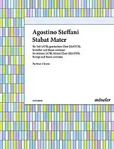 Agostino Steffani Notenblätter Stabat mater