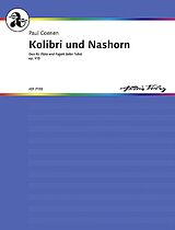 Paul Franz Coenen Notenblätter Kolibri und Nashorn op. 115