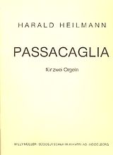 Harald Heilmann Notenblätter Passacaglia op.33,2b
