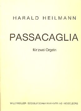 Harald Heilmann Notenblätter Passacaglia op.33,2b