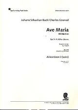 Johann Sebastian Bach Notenblätter Ave Maria Meditation von Bach-Gounod
