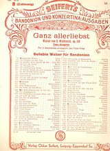 Emile Waldteufel Notenblätter Ganz allerliebst op.159
