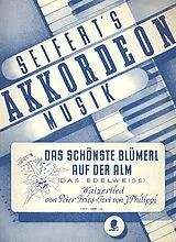 Peter Fries Notenblätter Das schönste Blümerl auf der Alm