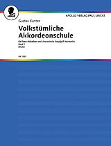 Gustav Kanter Notenblätter Volkstümliche Akkordeon-Schule Band 1