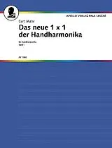 Curt Mahr Notenblätter Das neue 1x1 der Handharmonika Band 1
