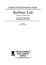 Paul Lincke Notenblätter Berliner Luft Marsch