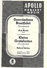 Max Rhode Notenblätter Dornröschens Brautfahrt op.8/Kleine Gratulanten
