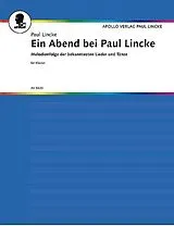  Notenblätter Ein Abend bei Paul Lincke - Potpourri