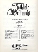 Franz Stolzenwald Notenblätter Fröhliche Weihnacht