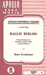  Notenblätter Hallo BerlinBekannte Melodien von Paul Linke und Walter Kollo
