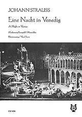 Johann (Sohn) Strauss Notenblätter Eine Nacht in Venedig