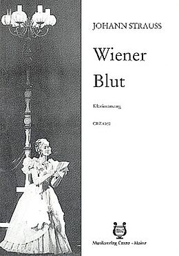 Johann (Sohn) Strauss Notenblätter Wiener Blut