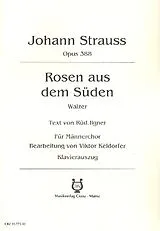 Johann (Sohn) Strauss Notenblätter Rosen aus dem Süden op.388