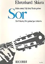 Fernando Sor Notenblätter Mein erster Sor