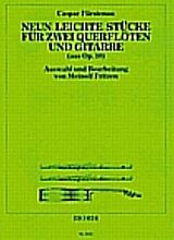 Caspar Fürstenau Notenblätter 9 leichte Stücke aus op.10