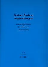  Notenblätter Flöten-Karussell für 4 Blockflöten