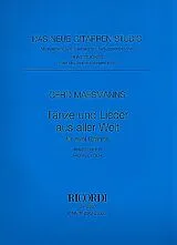  Notenblätter Tänze und Lieder aus aller Welt